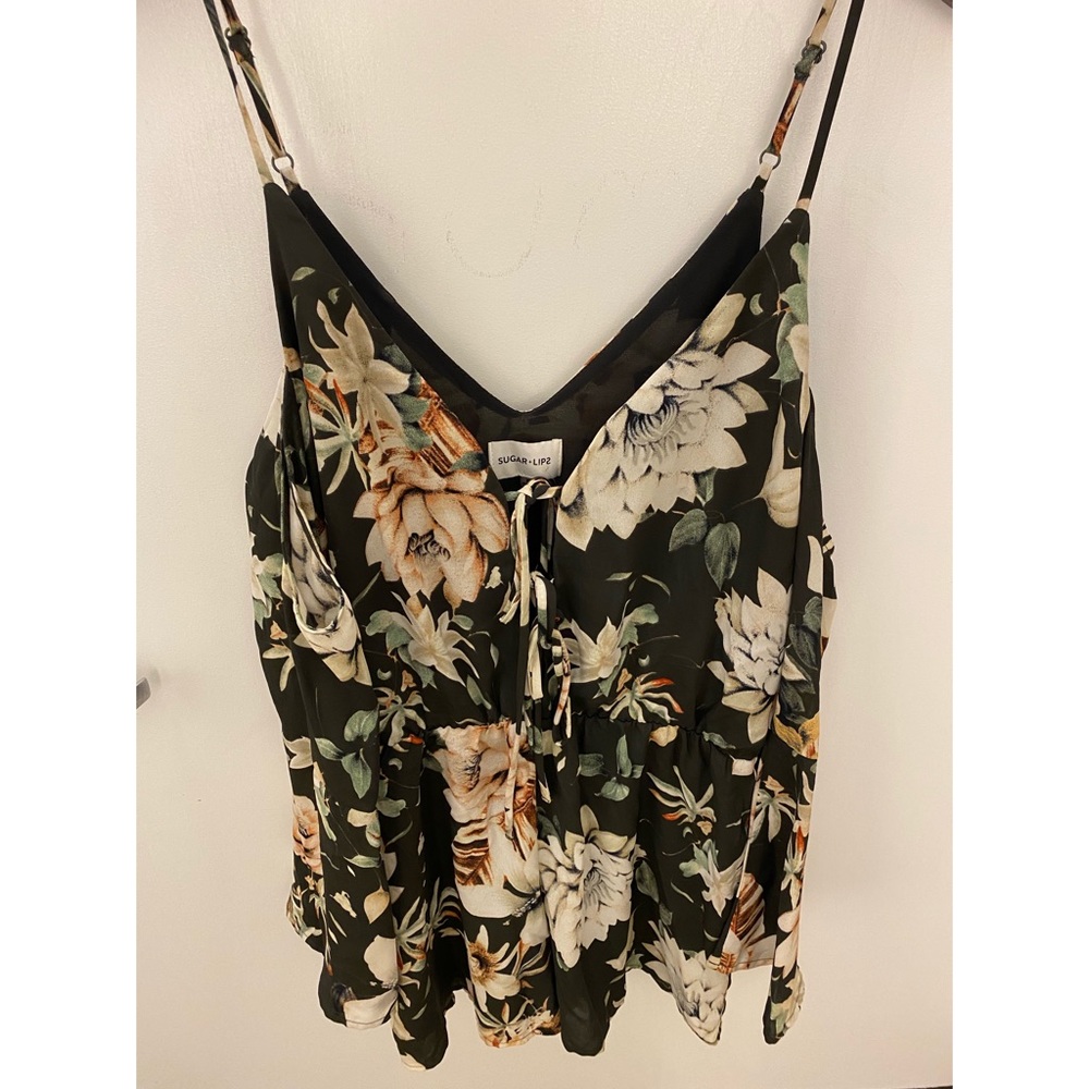 Floral long sleeve romper🌸